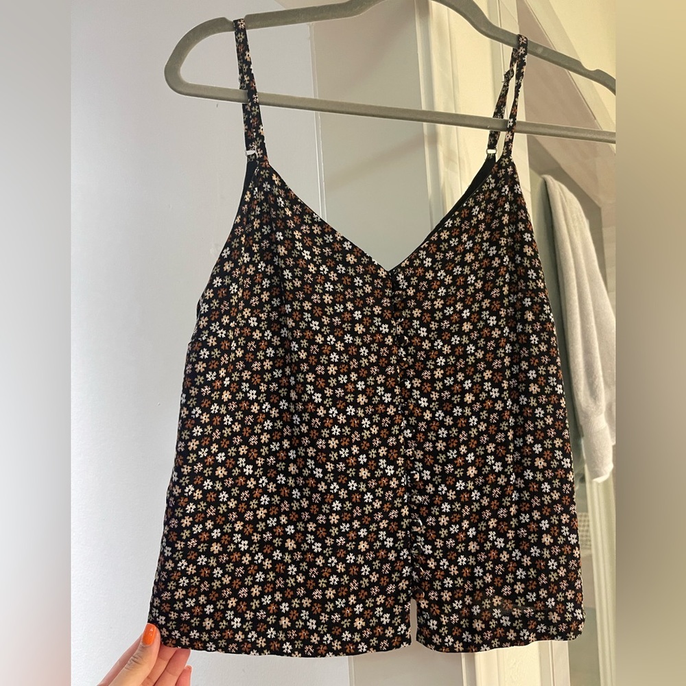 Madewell floral tank